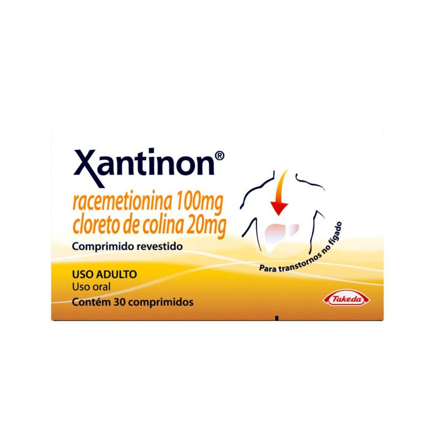 XANTINON 30 COMPRIMIDOS 