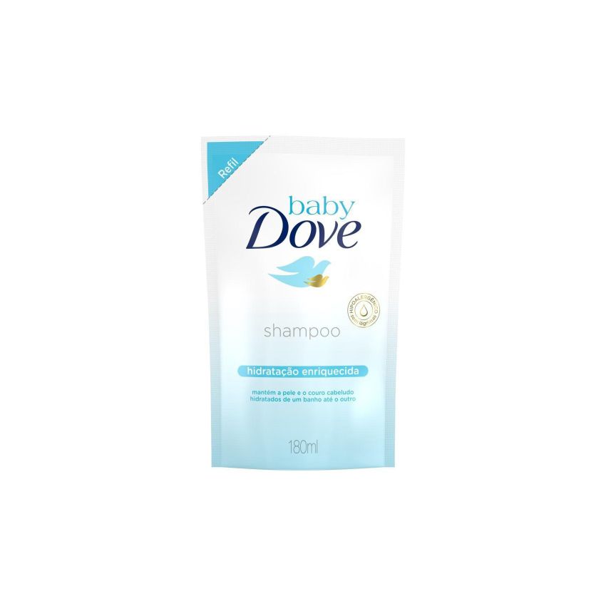 SHAMPOO DOVE BABY REFIL 180ML