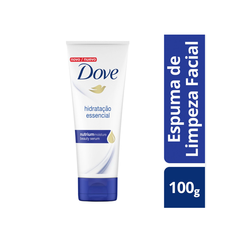 ESPUMA DE LIMPEZA FACIAL DOVE 100G 