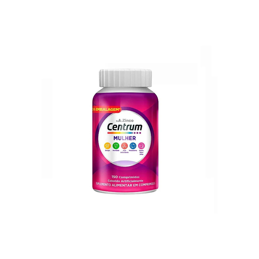 CENTRUM MULHER COM 150 COMPRIMIDOS-GSK-