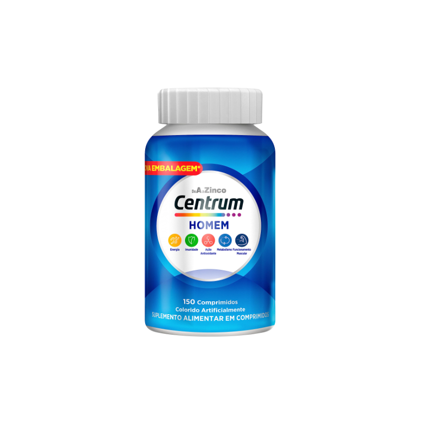 CENTRUM HOMEM COM 150 COMPRIMIDOS-GSK-