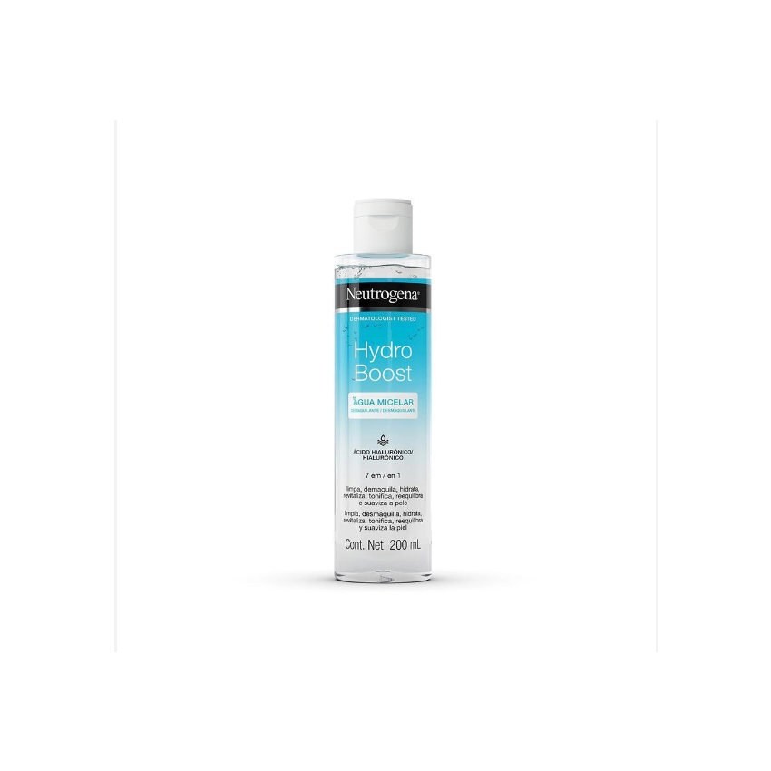 NEUTROGENA HYDRO BOOST AGUA MICELAR BIFASICA 200ML - VALIDADE 06/2026