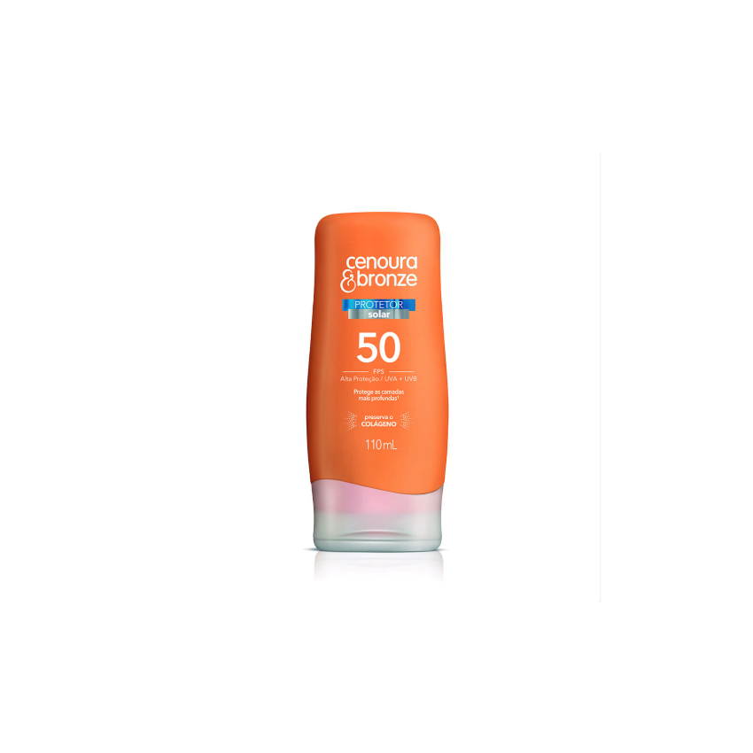 CENOURA E BRONZE PROTETOR SOLAR FPS50 110ML