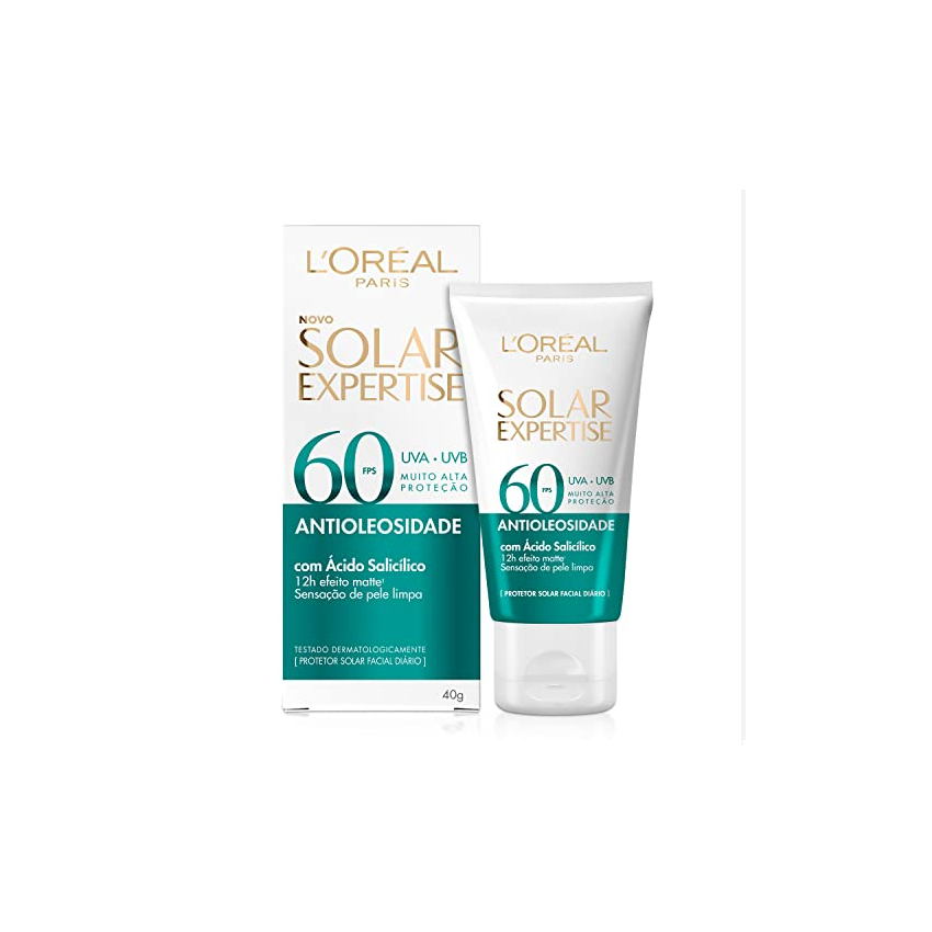 PROTETOR SOLAR ESPERT LOREAL ANTIOLEOSIDADE FPS60 COM 40G