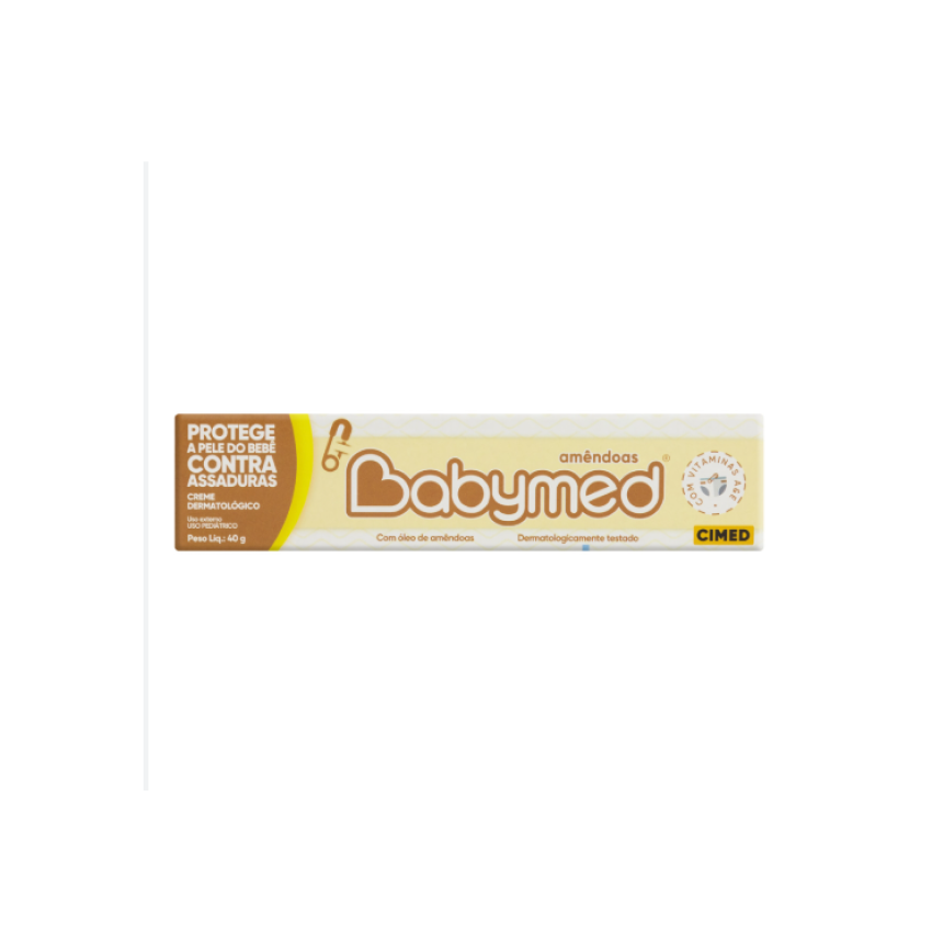 BABYMED AMENDOAS CREME BISNAGA COM 40 GRAMA