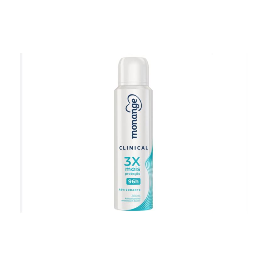 DESODORANTE AEROSOL MONANGE CLINICAL REVIGOR COM 150ML