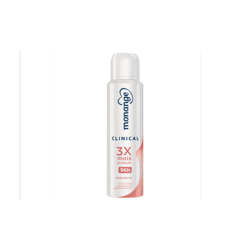 DESODORANTE AEROSOL MONANGE CLINICAL COMFORTO 94G