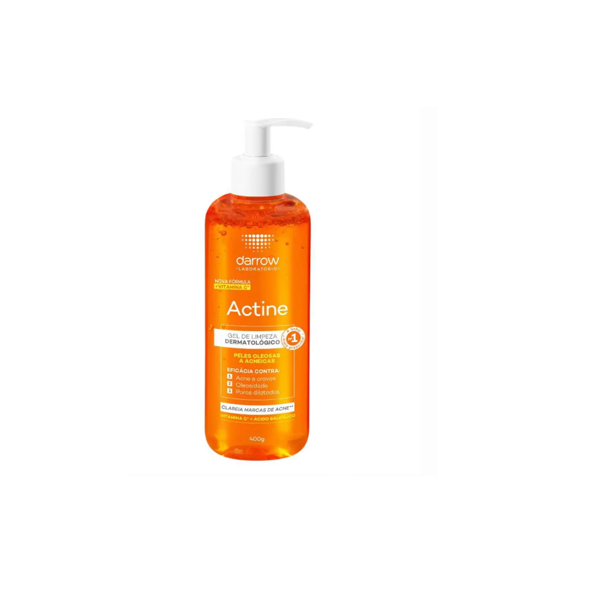 DARROW ACTINE GEL DE LIMPEZA COM 400 GRAMAS