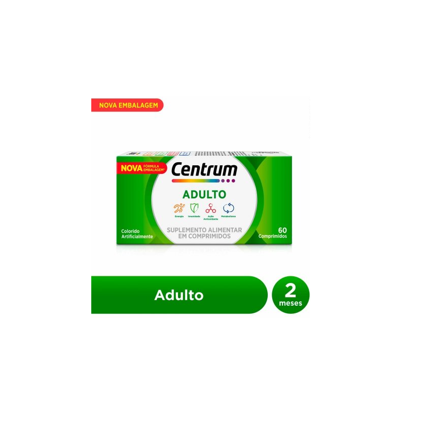 CENTRUM COM 60 COMPRIMIDOS