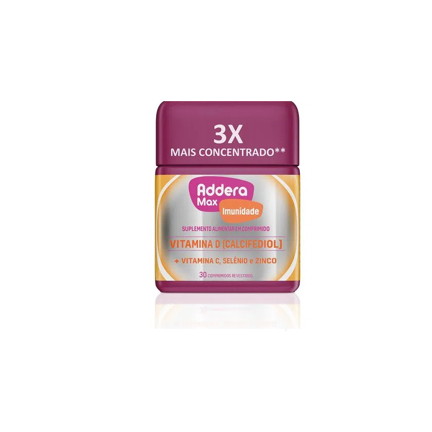ADDERA IMUNIDADE MAX COM 30 COMPRIMIDOS