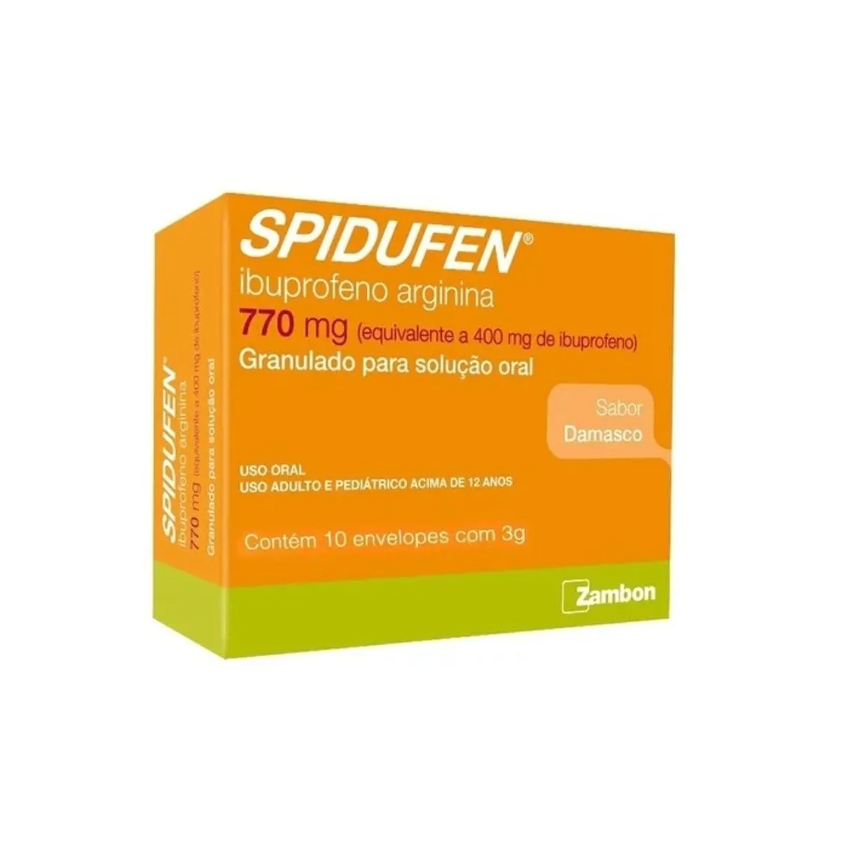 SPIDUFEN 10 ENVELOPES SABOR DAMASCO