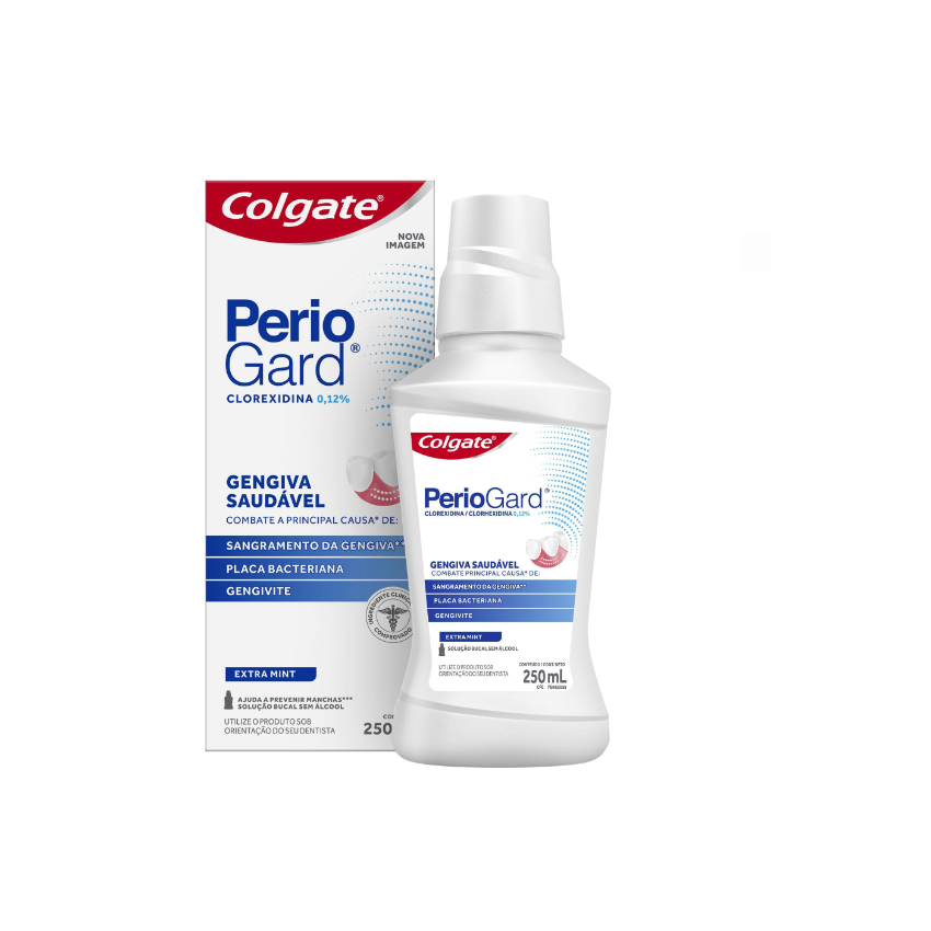 COLGATE PERIOGARD GENGIVA SAUDÁVEL SEM ALCOOL 250ML