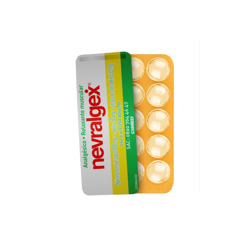 NEVRALGEX COM 10 COMPRIMIDOS