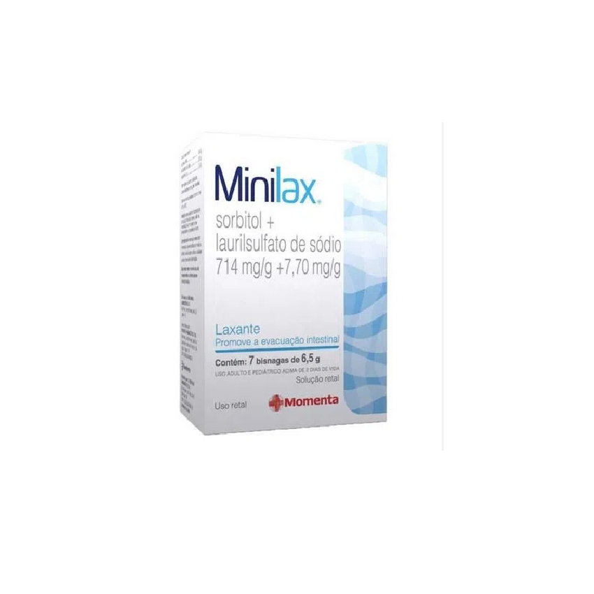 MINILAX 714 7,7MG COM 7 BISNAGAS
