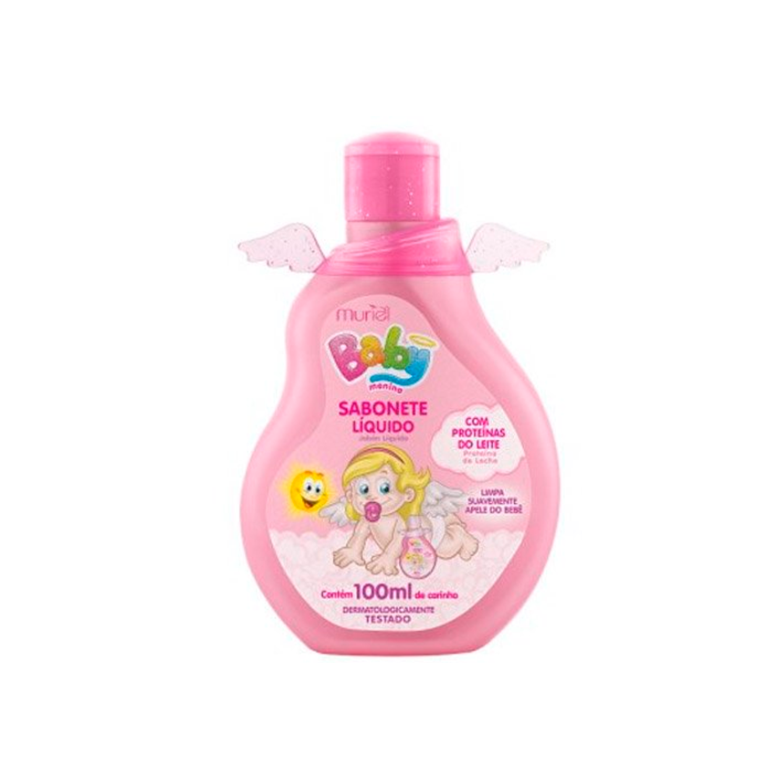 SABONETE LIQUIDO MURIEL BABY ROSA 100ML