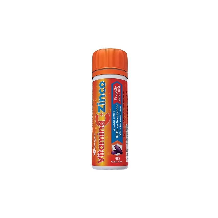 VITAMINA C + ZINCO 250MG 30 CAPS MINI KATIGUA