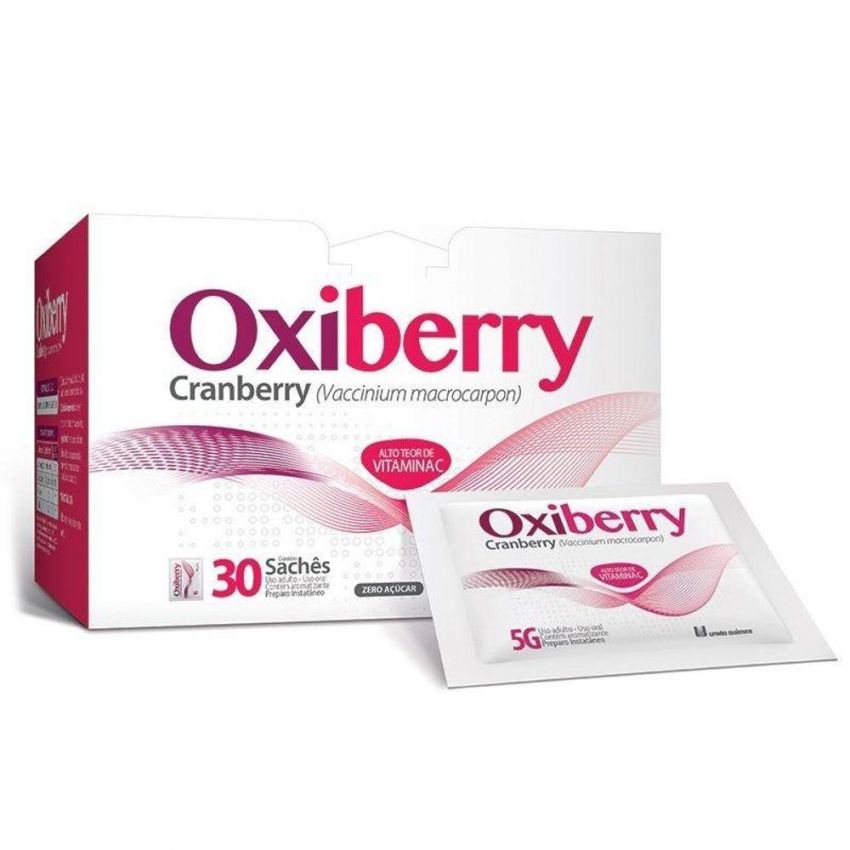 OXIBERRY COM 30 SACHÊS DE 5 GRAMAS CADA 