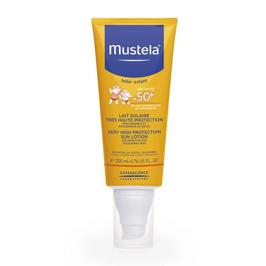 PROTETOR SOLAR INFANTIL MUSTELA 50+ 200ML