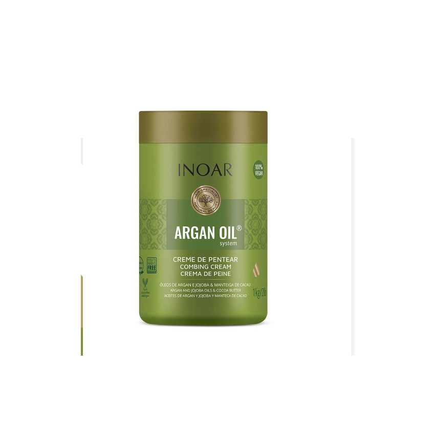 CREME DE PENTEAR INOAR OLEO DE ARGAN COM 1KL