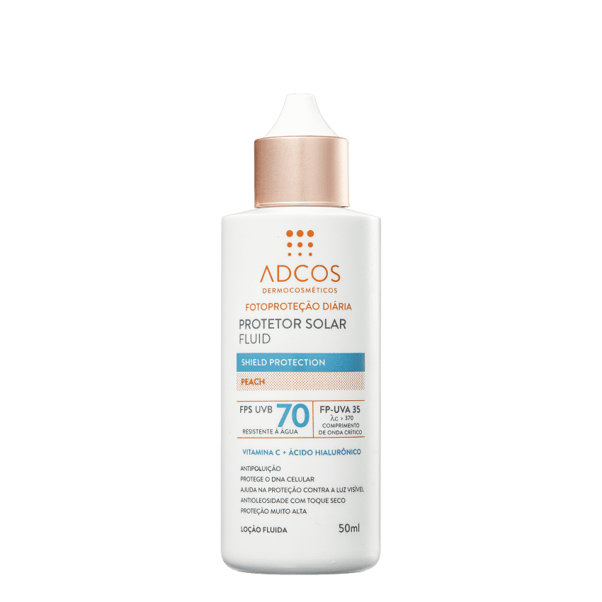 ADCOS PROTETOR SOLAR FLUID COR CLARA FPS70 50ML
