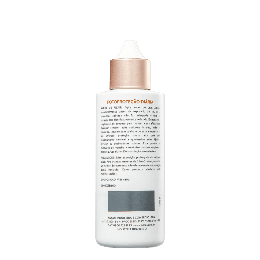 ADCOS PROTETOR SOLAR FLUID COR CLARA FPS70 50ML