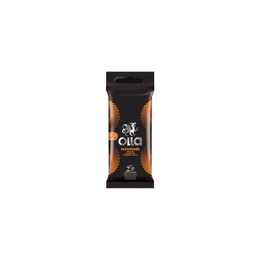 PRESERVATIVO OLLA STIMULUS COM 6 UNIDADES
