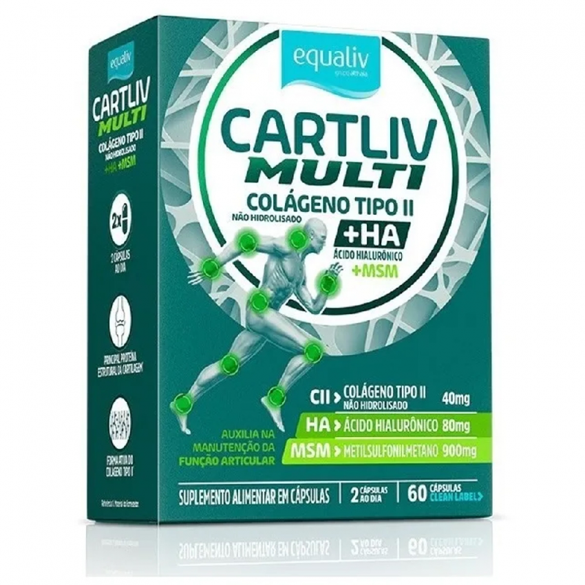 EQUALIV CARTLIV MULTI COM 60 CAPSULAS 