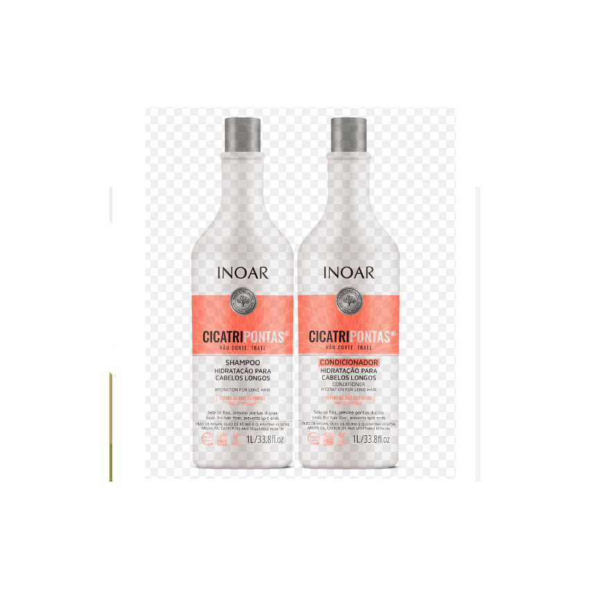KIT SHAMPOO E CONDICIONADOR CICATRIPONTAS DE 1L CADA