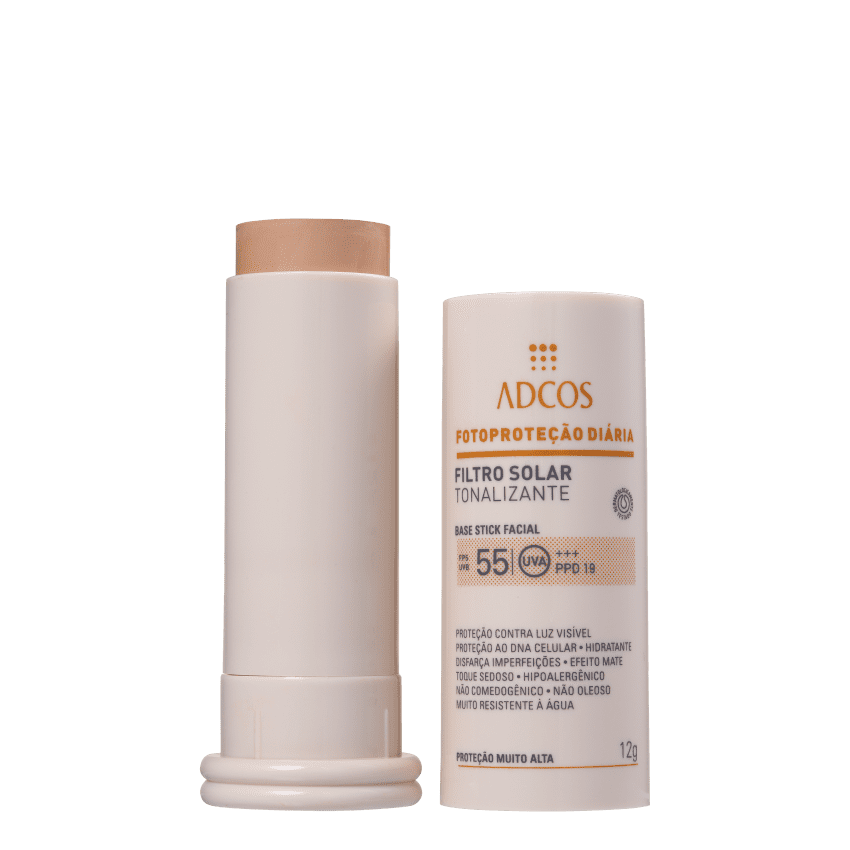 ADCOS PROTETOR SOLAR TONALIZANTE FPS55 CLARA 12G