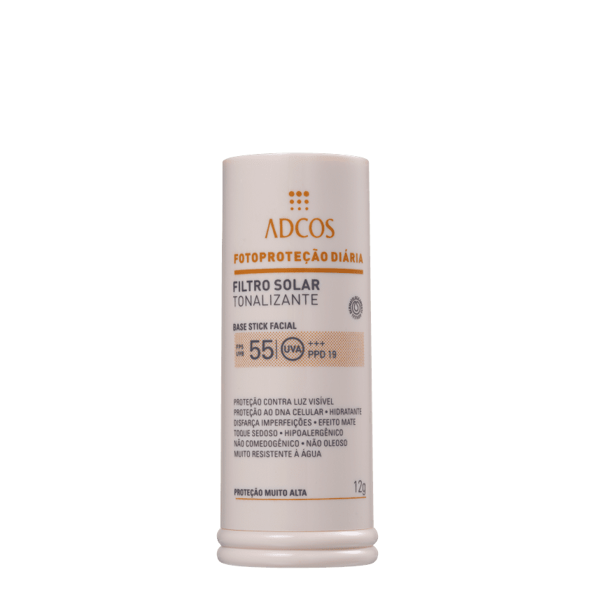 ADCOS PROTETOR SOLAR TONALIZANTE FPS55 CLARA 12G