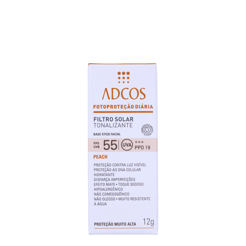 ADCOS PROTETOR SOLAR TONALIZANTE FPS55 CLARA 12G