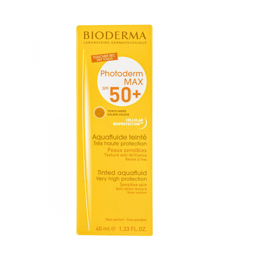 PHOTODERM MAX AQUAFLUIDE DOURADO FPS50+ 40ML