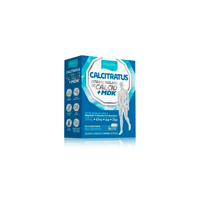 EQUALIV CALCITRATUS COM 30 COMPRIMIDOS