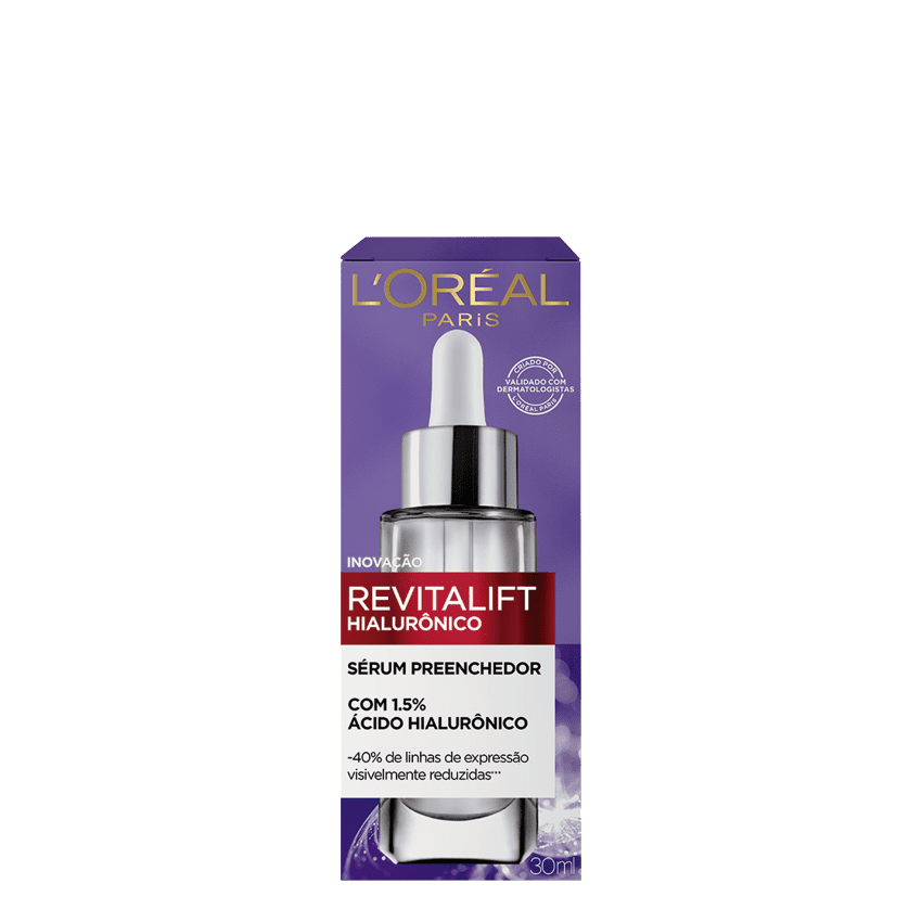 SÉRUM PREENCHEDOR REVITALIFT HIALURÔNICO LOREAL PARIS 30ML