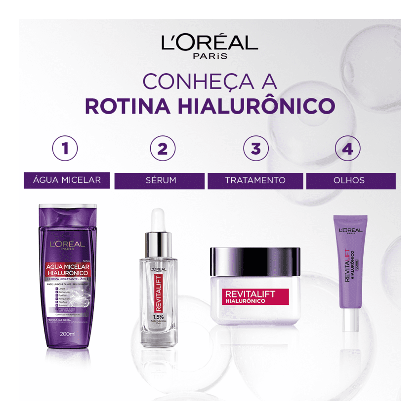 SÉRUM PREENCHEDOR REVITALIFT HIALURÔNICO LOREAL PARIS 30ML