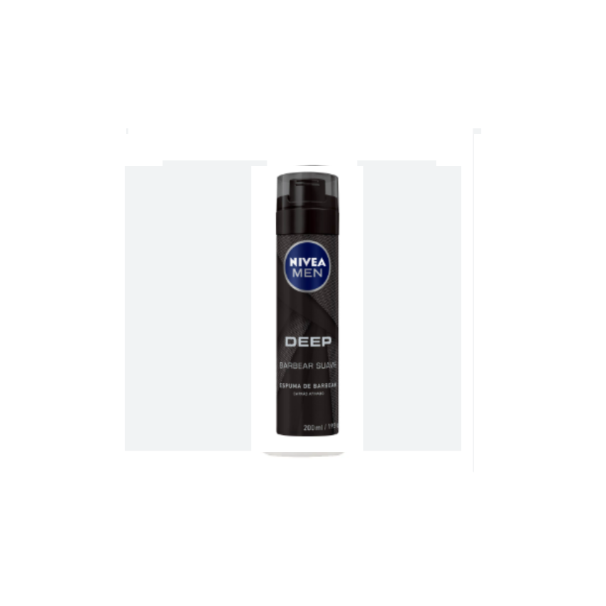 ESPUMA DE BARBEAR NIVEA DEEP SUAVE 200ML