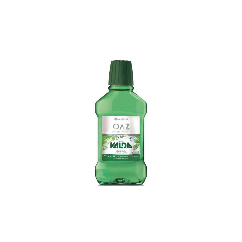 ENXAGUANTE BUCAL OAZ VALDA SEM ALCOOL 250ML