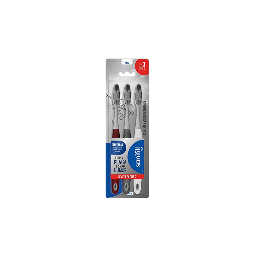 ESCOVA DENTAL SANIFILL DEEP CLEAN 3UND