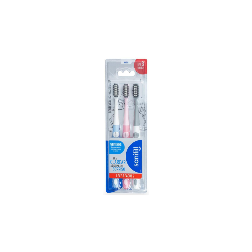 ESCOVA DENTAL SANIFILL WHITENING MACIA 3UND