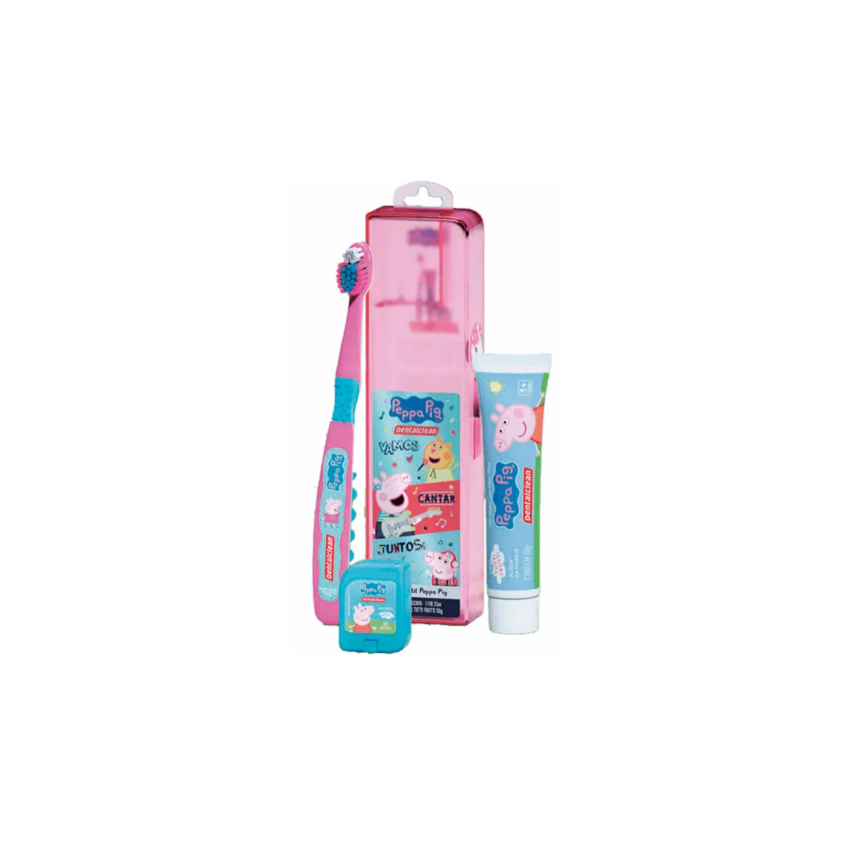 KIT INFANTIL DENTALCLEAR PEPPA PIG 3UND