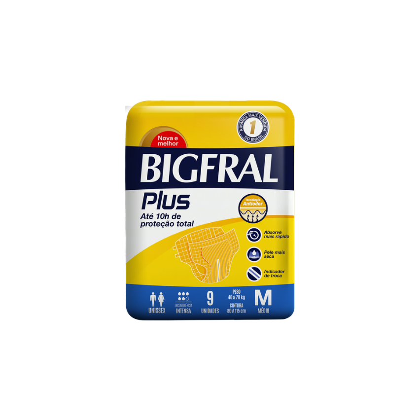 FRALDA BIGFRAL PLUS M