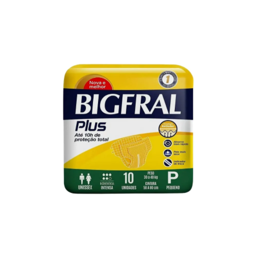 FRALDA BIGFRAL PLUS P 