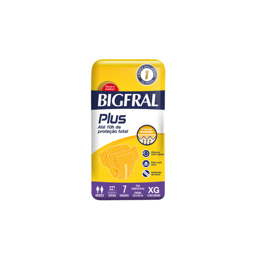 FRALDA BIGFRAL PLUS XG