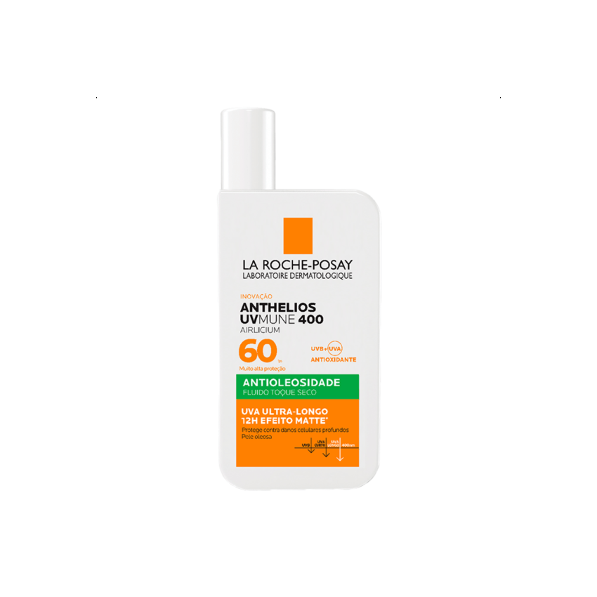 PROTETOR ANTHELIOS UVME400 FPS60 ANTIOLEOSIDADE COM 40ML