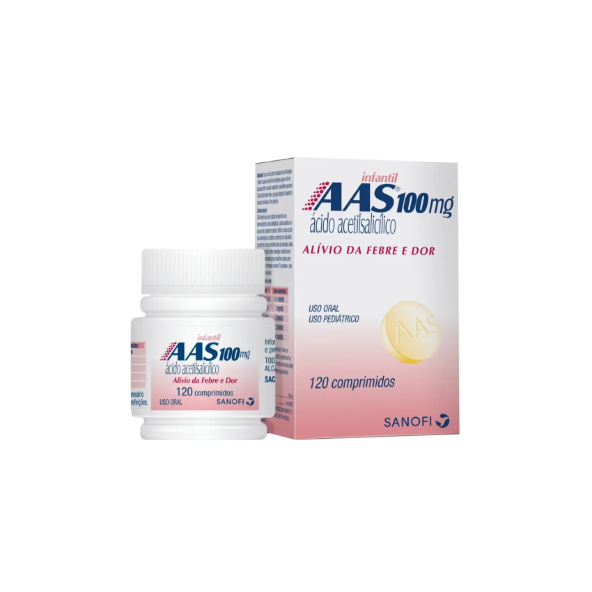 AAS 100MG COM 120 COMPRIMIDOS