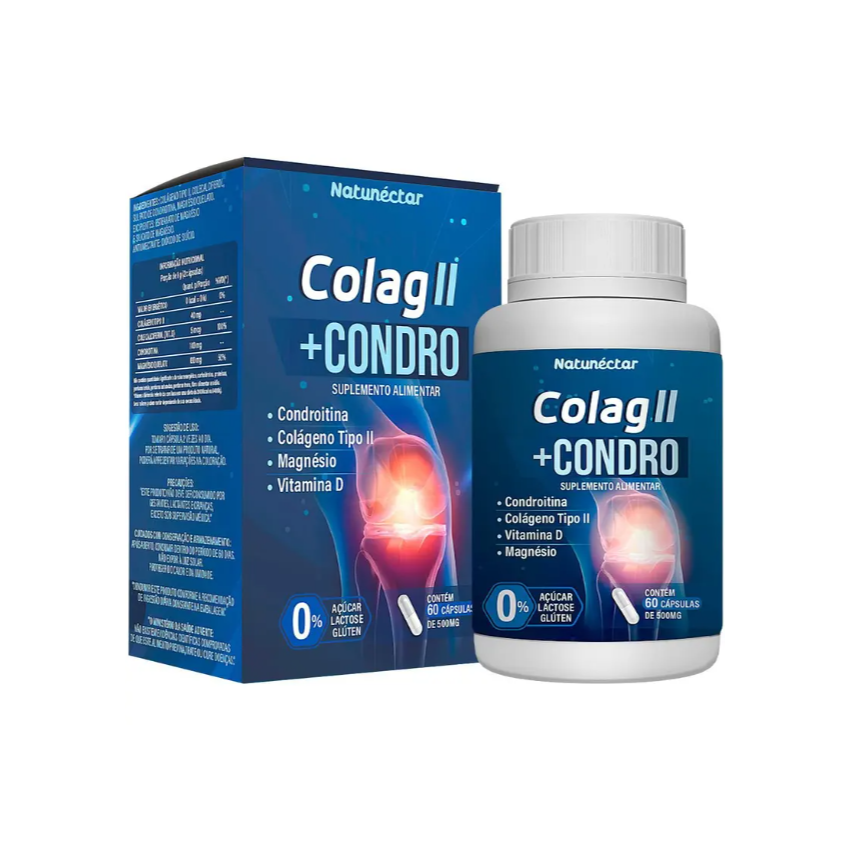 COLAG II + CONDRO COM 60 CAPSULAS NATUNECTAR