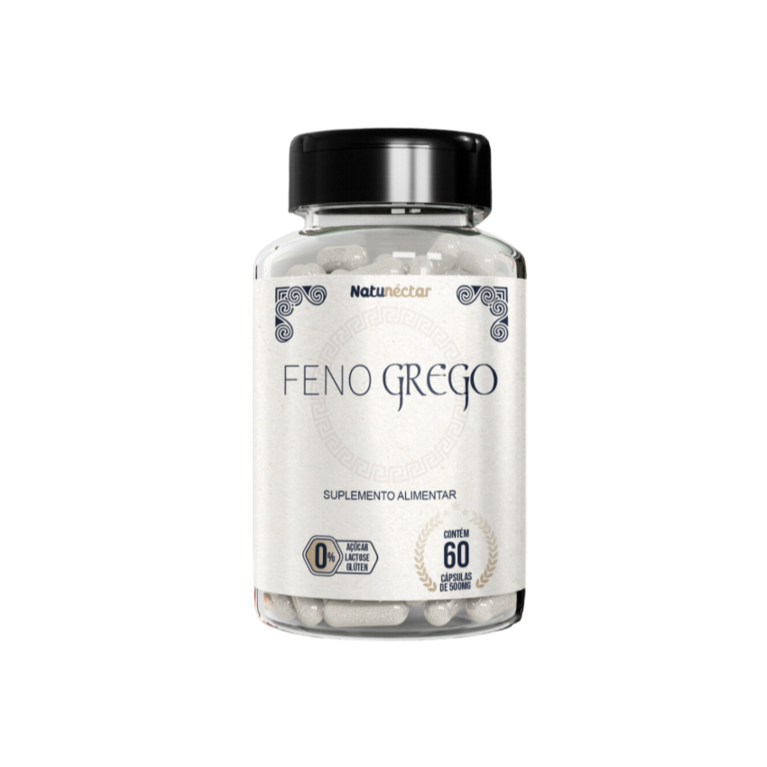 FENO GREGO COM 60 CAPSULAS NATUNECTAR