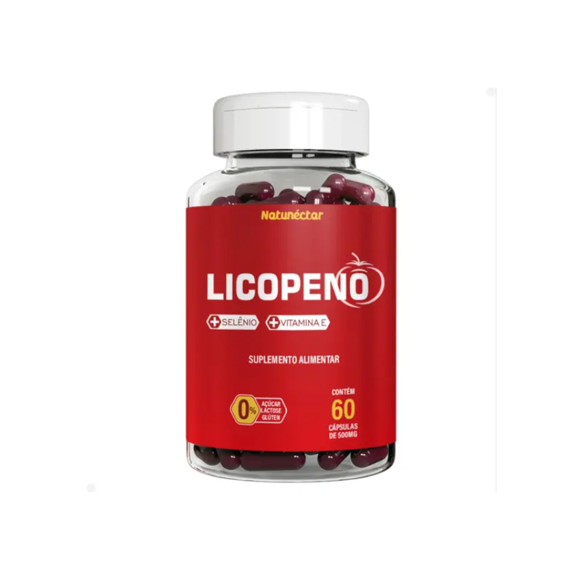 LICOPENO COM 60 CAPSULAS NATUNECTAR