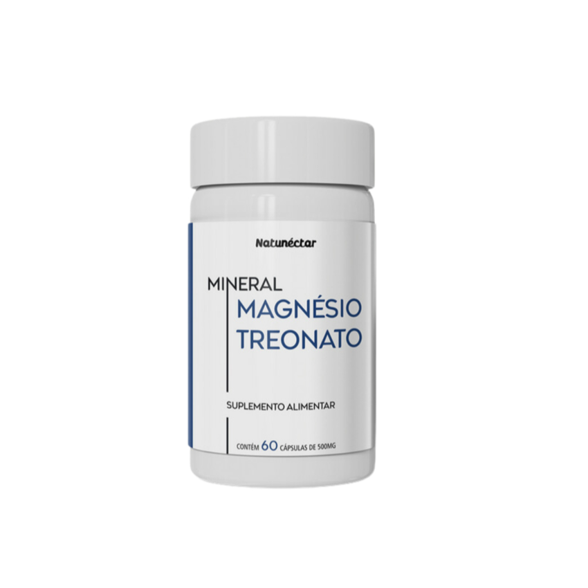 MAGNESIO TREONATO COM 60 CAPSULAS NATUNECTAR