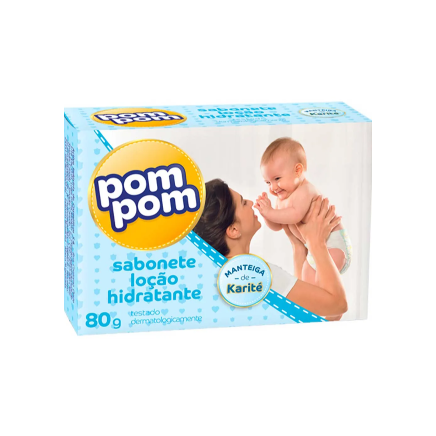 SABONETE EM BARRA POM POM LOCAO HIDRATANTE